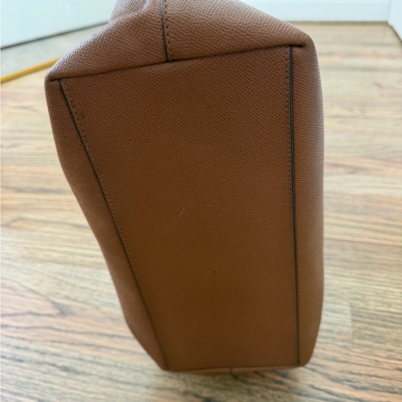 Coach Chestnut Leather Tote Bag - Picture 4 of 7